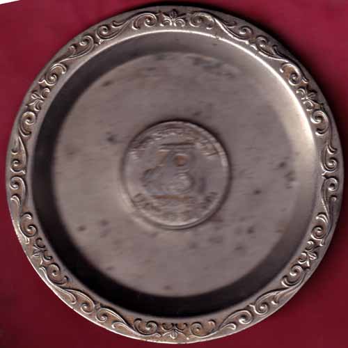 PLATE:-BANK OF BARODA 1908-1983 –@HUB1839