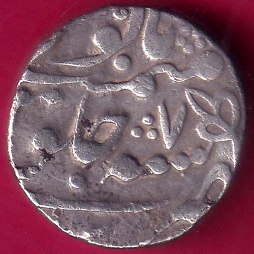 Kotah State One Rupee Silver coin–@HUB4195