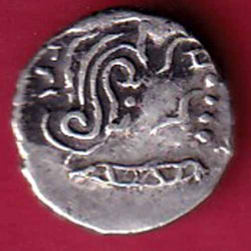 ANCIENT INDIA GUPTA DYNASTY KUMAR GUPTA KINGS PORTRAIT RARE SILVER BEUTIFUL COIN –va871