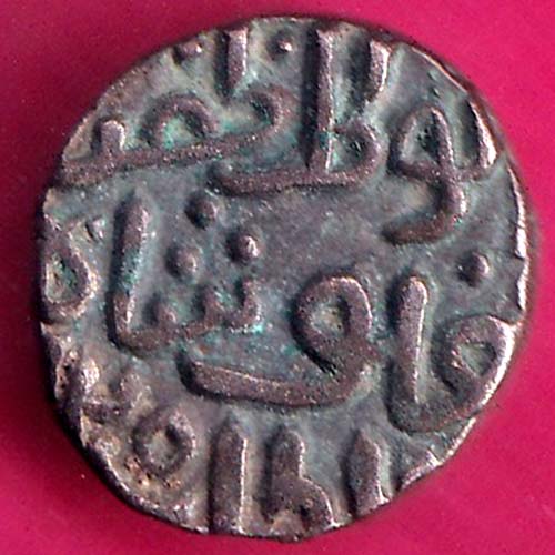 DELHI SULTAN TUGHLOUQUE SHAH 4 GANI COIN@HUB3557
