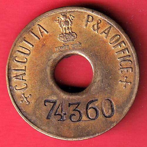 TOKEN:- CALCUTTA P&A OFFICE NO.74360 :- OO3526