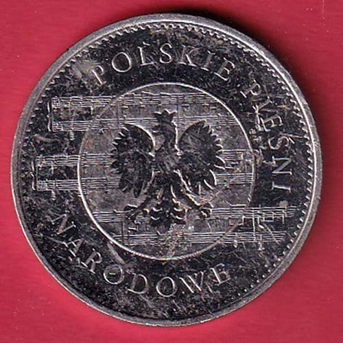 world coin : polskie piesni narodowe-  oo3999
