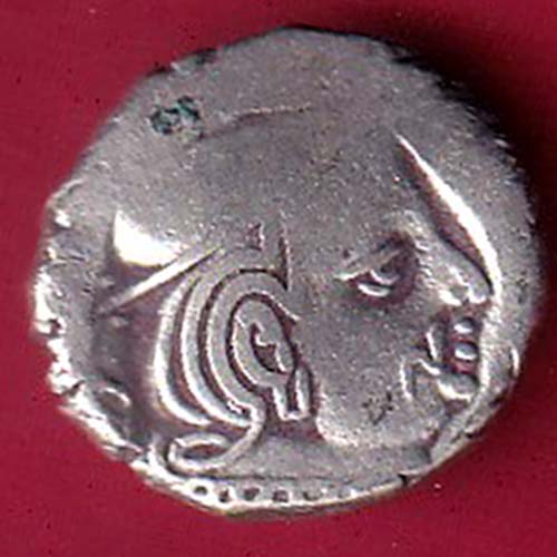 ANCIENT INDIA KSHATRAP DYNASTY KINGS PORTRAIT RARE SILVER COIN   – OO2611