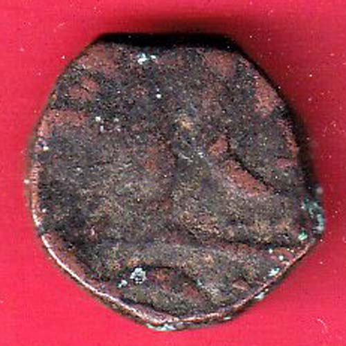 rampur state one paisa copper coin -oo5583
