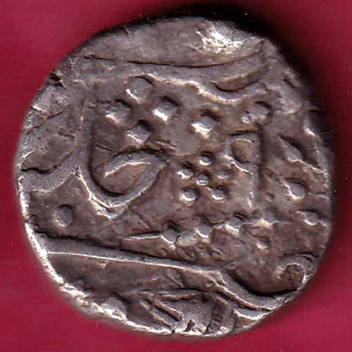 Karauli State One Rupee Silver Coin - S1548