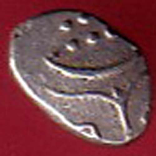 TRAVANCORE STATE RAJARAM VERMA IV SILVER CHUKRAM COIN :- OO3910