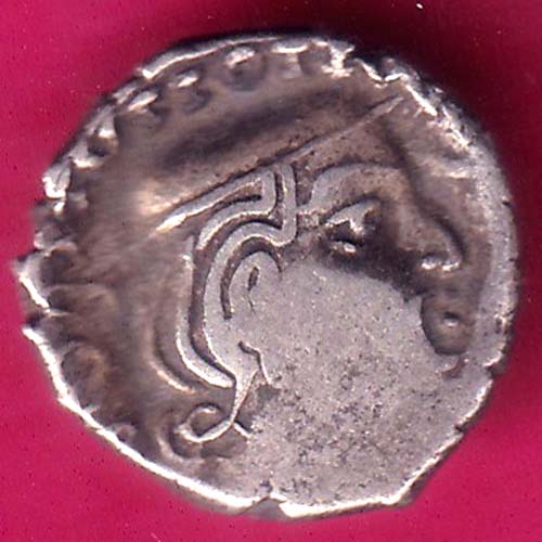 ANCIENT INDIA KSHATRAP DYNASTY KINGS PORTRAIT RARE SILVER COIN :- OO1839