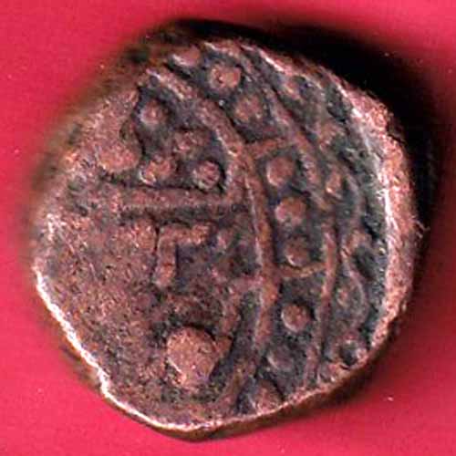 JODHPUR STATE 1 TANKA COPPER COIN -VA180