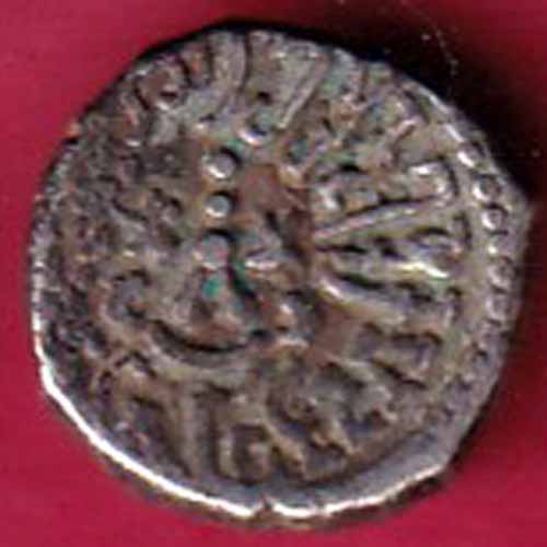 ANCIENT INDIA GUPTA DYNASTY KUMAR GUPTA KINGS PORTRAIT RARE SILVER BEUTIFUL COIN–va874