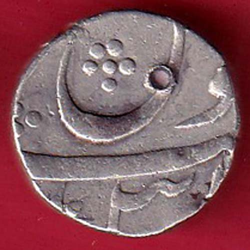 bombay presidency surat mint half rupee silver coin –@HUB5397