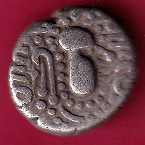 ANCIENT INDIA GADHAYA DYNASTY KING PORTRAIT COIN –@HUB1550