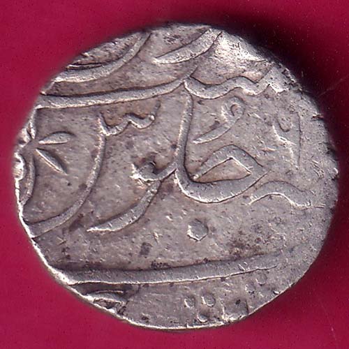 BOMBAY PRESIDENCY RY 6 SURAT MINT ONE RUPEE SILVER COIN –@HUB3760