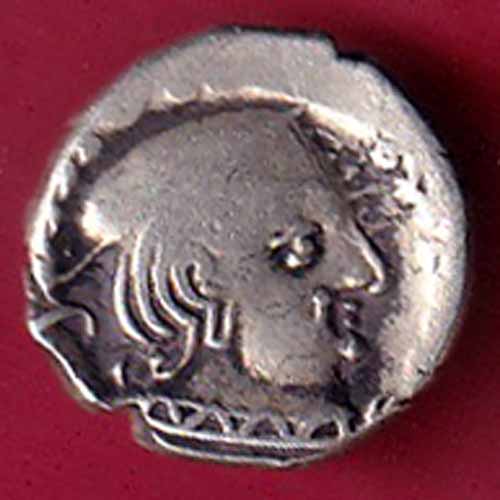 ANCIENT INDIA KSHATRAP DYNASTY KINGS PORTRAIT RARE SILVER COIN –VA897