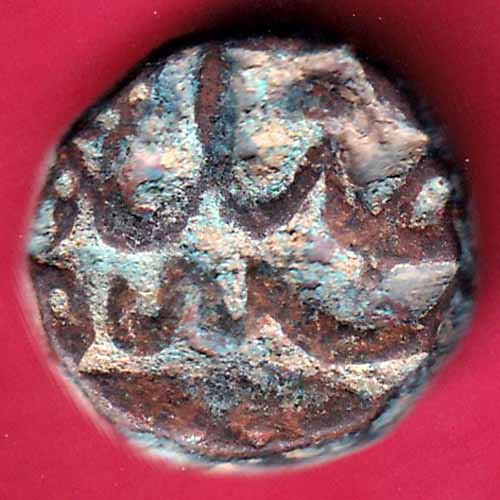 Mughals Akbar Dogaon Mint Half dam - S1355