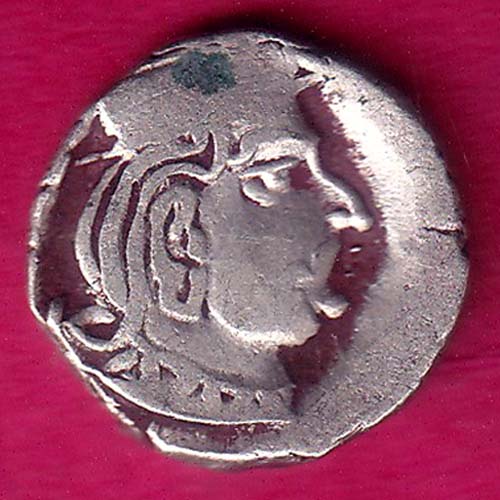 ANCIENT INDIA KSHATRAP DYNASTY KINGS PORTRAIT RARE SILVER COIN :- OO1730