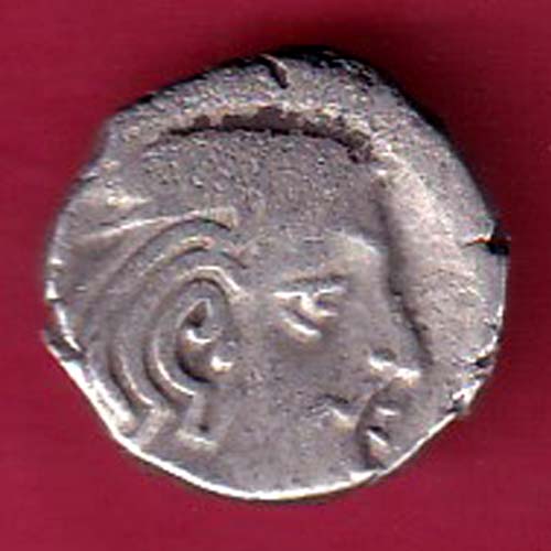 ANCIENT INDIA KSHATRAP DYNASTY KINGS PORTRAIT RARE SILVER COIN– OO2454