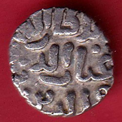 delhi sultan giyath al din tughlaq shah, billon jital -oo5901