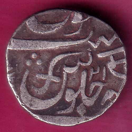 BARODA STATE SAYAJI RAO GAYAKWAD SILVER ONE RUPEE–@HUB3605