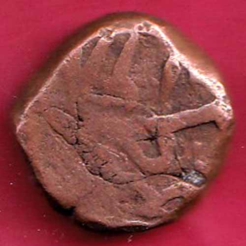 GOLKUNDA SULTANATE QUTUB SHAHI FALUS COIN–VA385