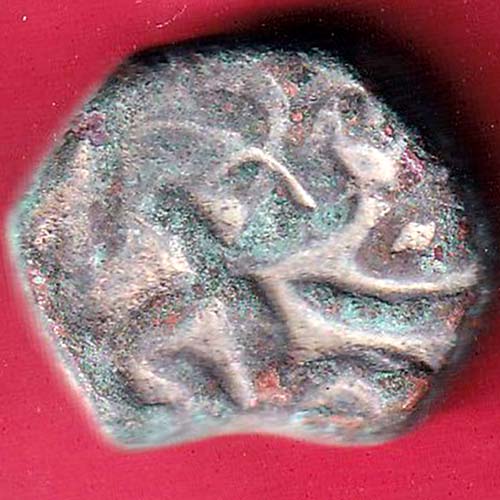 HYDERABAD STATE Muhammad Shah elichpur Mint copper coin- OO2859