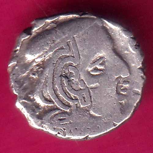 ANCIENT INDIA KSHATRAP DYNASTY KINGS PORTRAIT RARE SILVER COIN-OO1107
