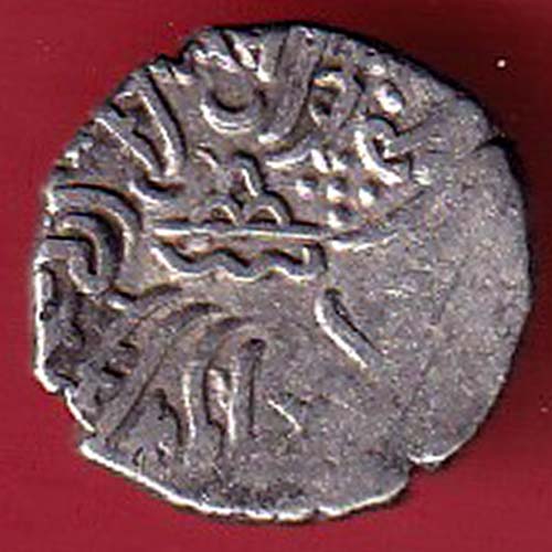 ANCIENT INDIA KSHATRAP DYNASTY KINGS PORTRAIT RARE SILVER COIN:- OO3589